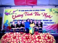 Trường Mầm non Đông Thành tham gia chương trình văn nghệ Chào mừng 93 năm ngày thành lập Đảng cộng sản Việt Nam ( 3/2/1930 - 3/2/2023) tại UBND xã Đông Thành