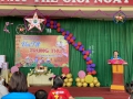 Trường mầm non Đông Thành tổ chức " Vui tết Trung thu" cho các cháu học sinh.