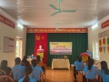 Trường mầm non Đông Thành tổ chức Hội nghị thực hiện quy trình xem xét đề nghị bổ nhiệm lại viên chức quản lý trường học