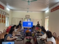 Trường mầm non Đông Thành triển khai tập huấn chữ ký số , CNTT tới cán bộ giáo viên, nhân viên nhà trường